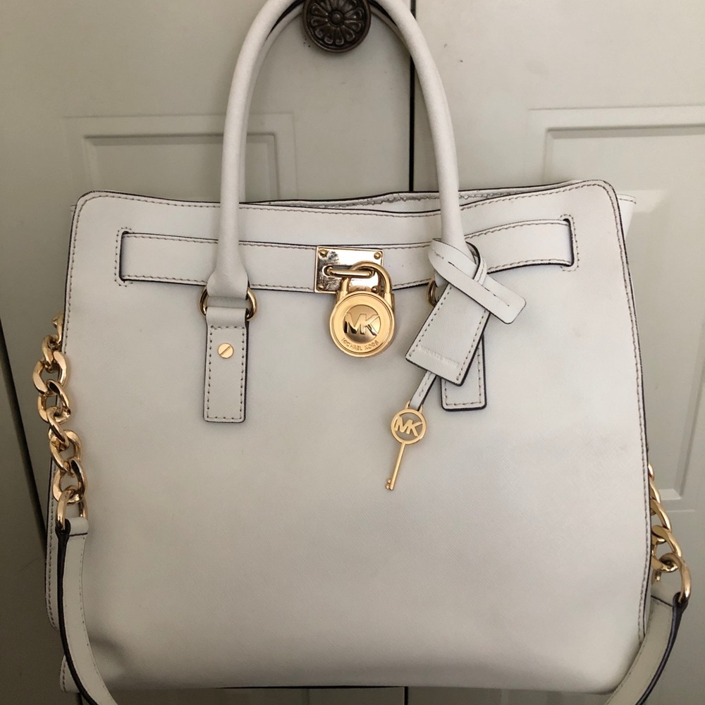 Michael Kors Hamilton Large Saffiano Leather Tote